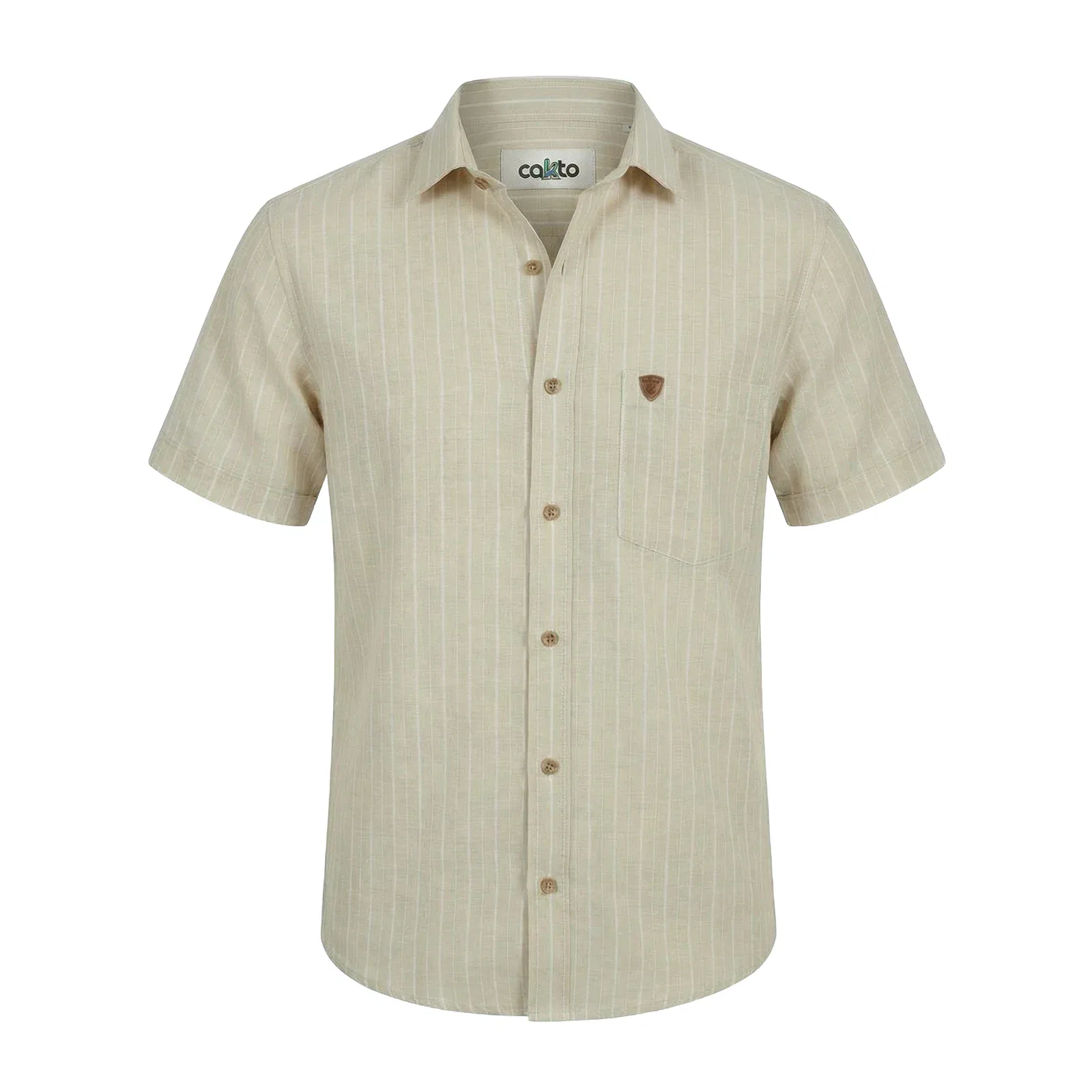 Camisa Manga Corta LĂnea Amarilla