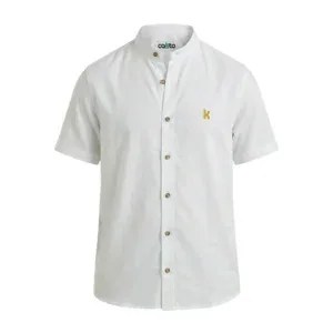 Camisa Cuello Neru Blanca