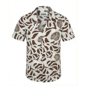 Camisa Caracol Cáfe