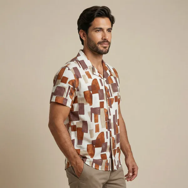 Camisa Duna Cafe - Imagen 3
