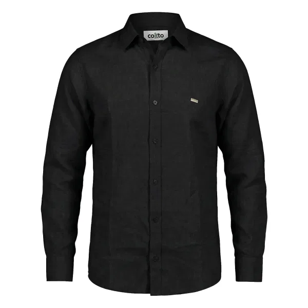 Camisa Manga Larga Negra