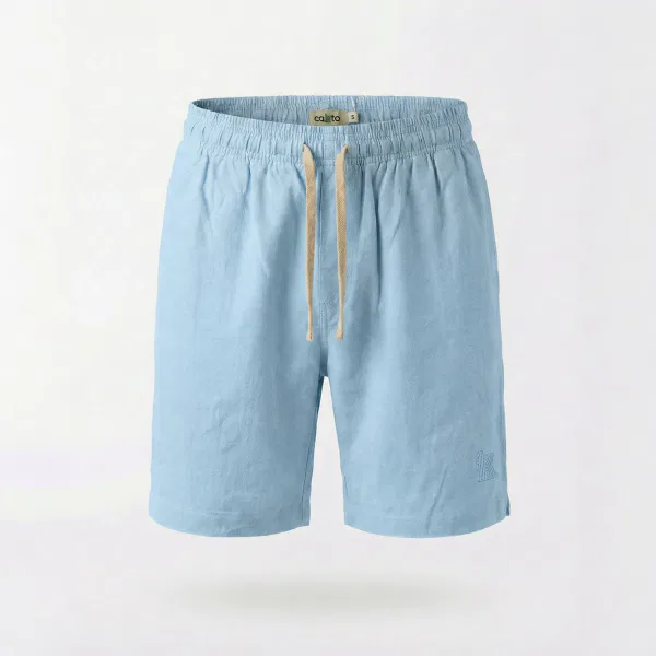 Bermuda Lino Azul