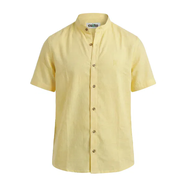 Camisa Cuello Neru Amarilla