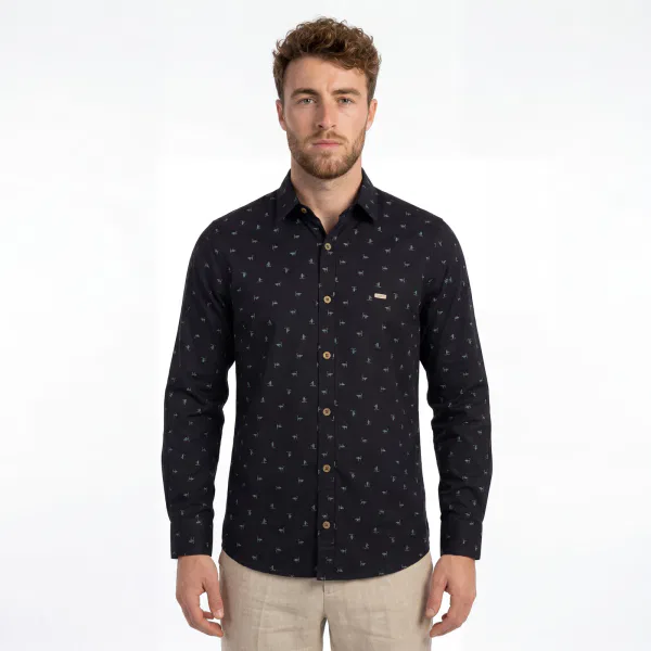 Camisa Trigo Verde Negra - Imagen 2