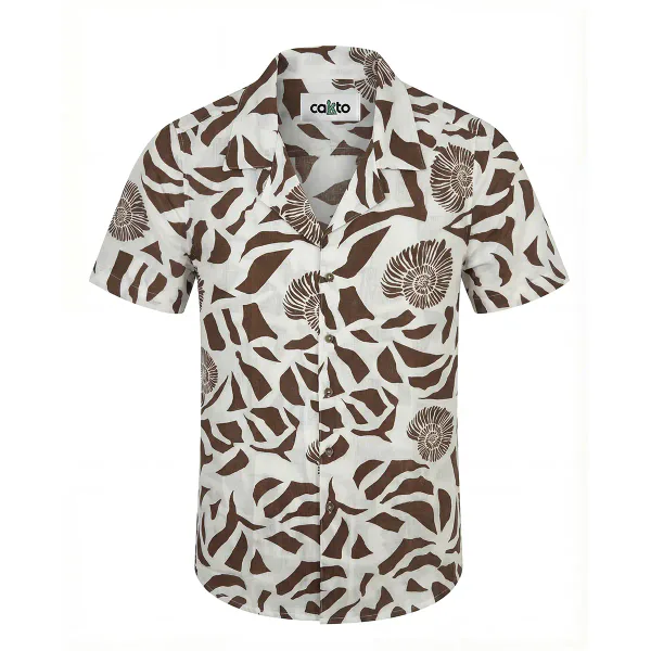 Camisa Caracol Cáfe