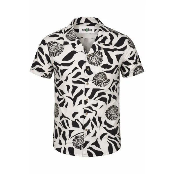 Camisa Caracol Negra
